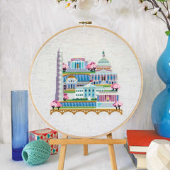 Satsuma Street Pretty Little Washington DC Cross Stitch Pattern