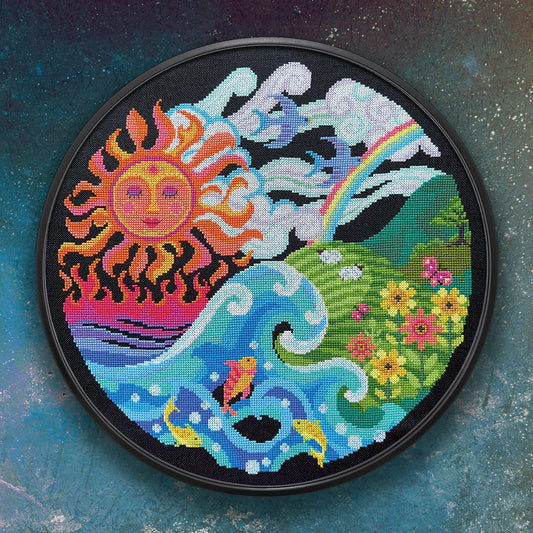 Satsuma Street The Four Elements Cross Stitch Pattern