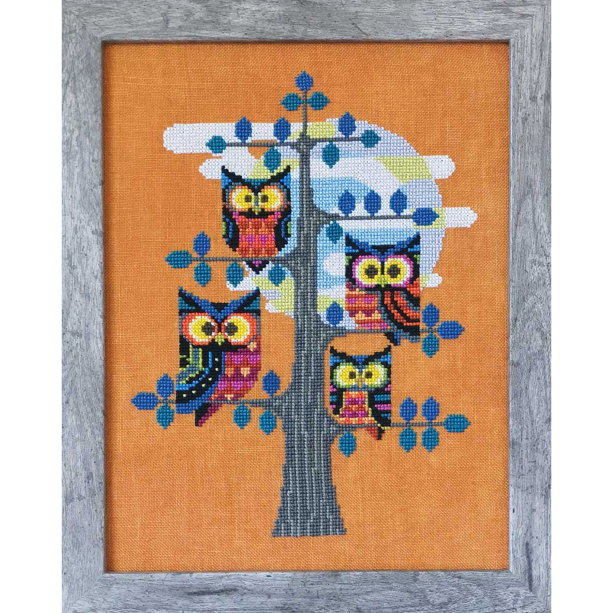 Satsuma Street Whooo's There Cross Stitch Pattern