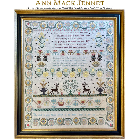 NeedleWork Press Ann Mack Jennet Cross Stitch Pattern
