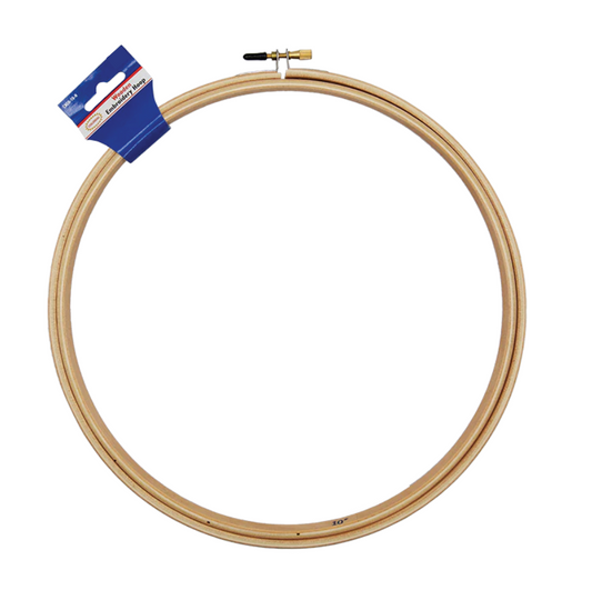 Superior Quality 12" Wooden Embroidery Hoop