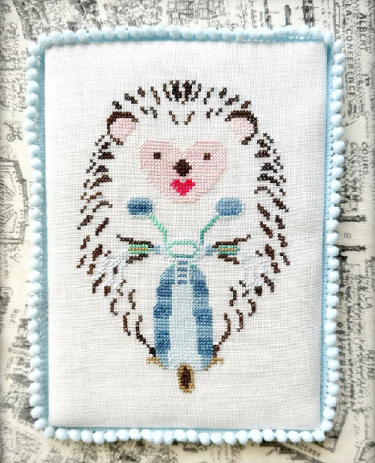 The Elegant Thread Living on the Hedge Cross Stitch Pattern