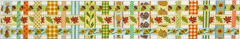 Kate Dickerson Needlepoint Collections Thanksgiving Fall Basket Woven Ribbons with A Thanksgiving Theme Needlepoint Canvas