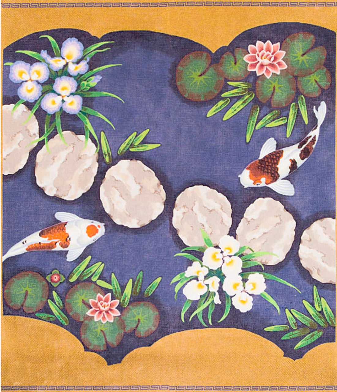 Shorebird Studios Stepping Stones Tapestry Needlepoint Canvas