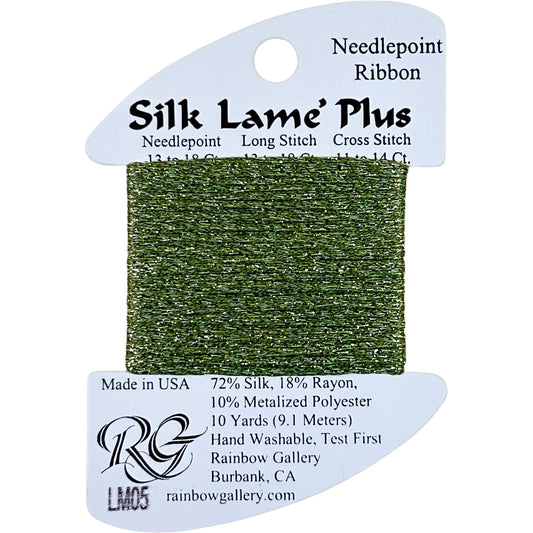 Rainbow Gallery Silk Lame Plus - 05 Avocado