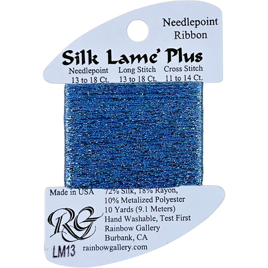 Rainbow Gallery Silk Lame Plus - 13 Sky Blue