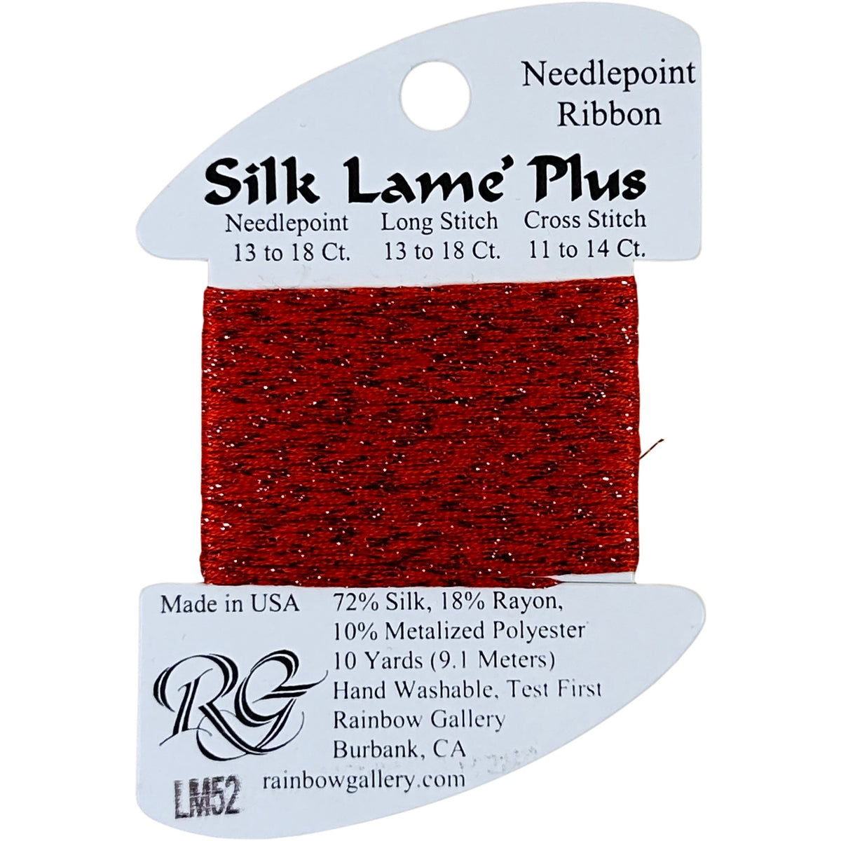 Rainbow Gallery Silk Lame Plus - 52 Pumpkin