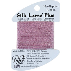 Rainbow Gallery Silk Lame Plus - 74 Pale Pink