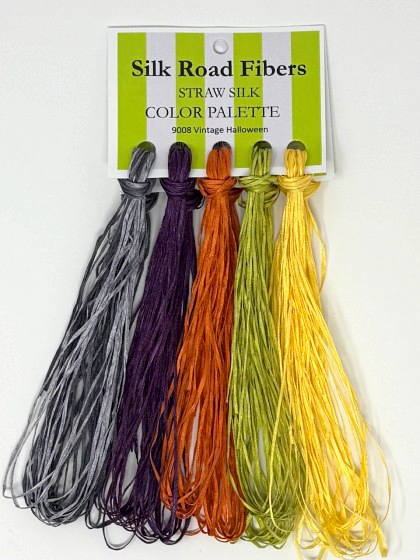 Silk Road Straw Silk Palette - 9008 Vintage Halloween