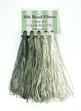 Silk Road Straw Silk Palette - 9405 Name Your Herb