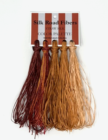Silk Road Straw Silk Palette - 9304 Marrakech Collection