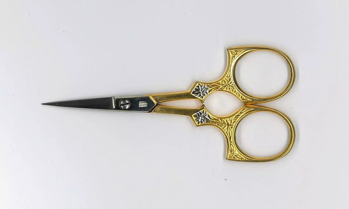 Solingen Gold Plated Star Embroidery Scissors