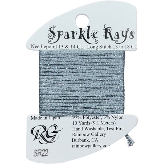 Rainbow Gallery Sparkle Rays - 22 Light Pewter
