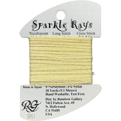 Rainbow Gallery Sparkle Rays - 51 Light Yellow