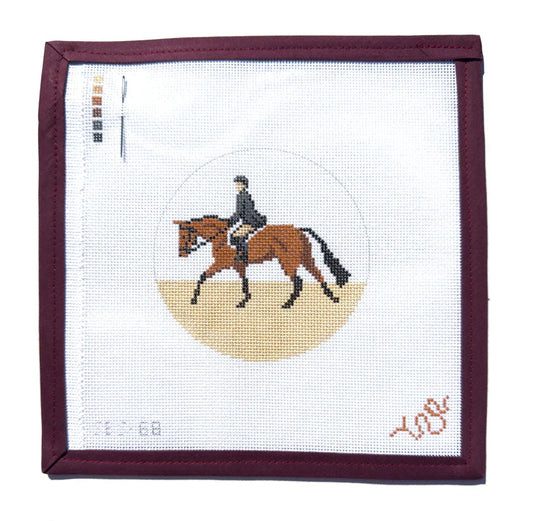 Spellbound Stitchery Huntseat Needlepoint Canvas