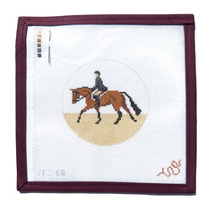 Spellbound Stitchery Huntseat Needlepoint Canvas