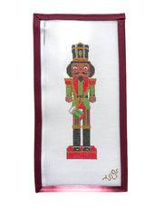 Spellbound Stitchery Kat Clayton Black Christmas Nutcracker Needlepoint Canvas