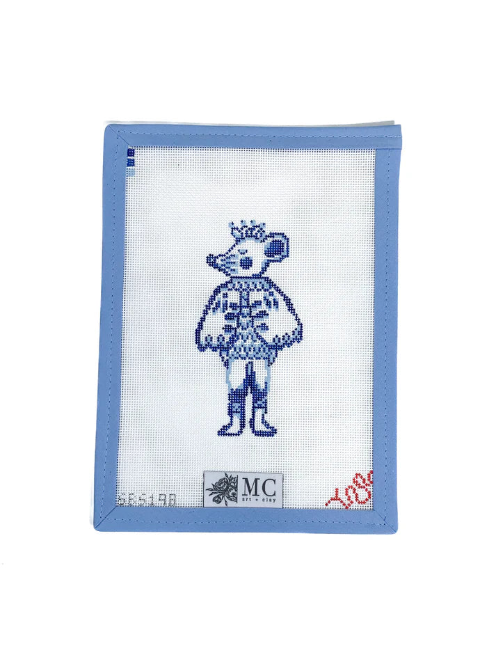 Spellbound Stitchery Maryfrances Carter Mouse King Needlepoint Canvas