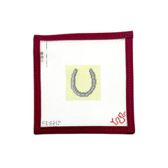 Spellbound Stitchery Mini Horse Shoe Needlepoint Canvas