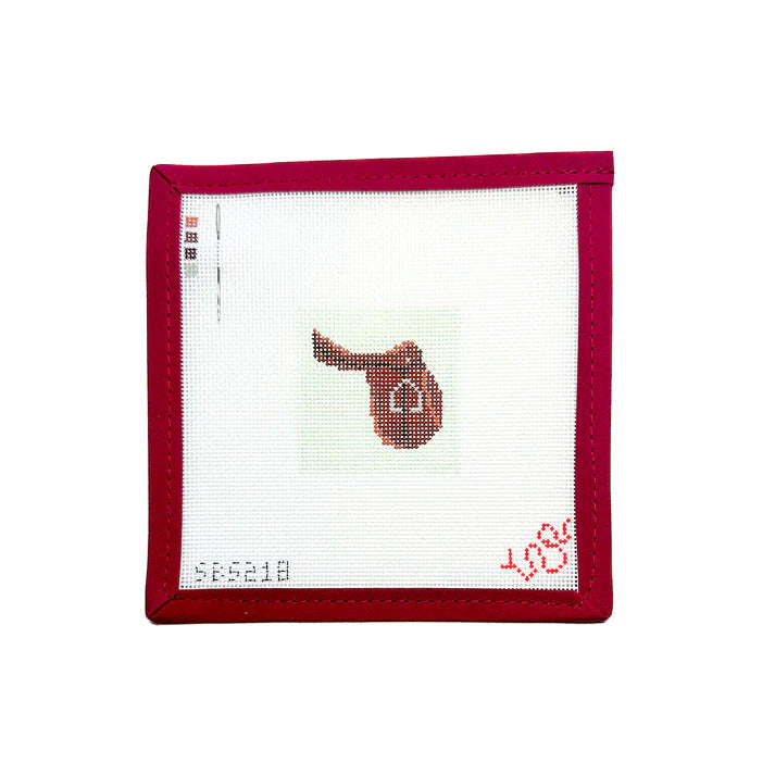 Spellbound Stitchery Mini Saddle Needlepoint Canvas