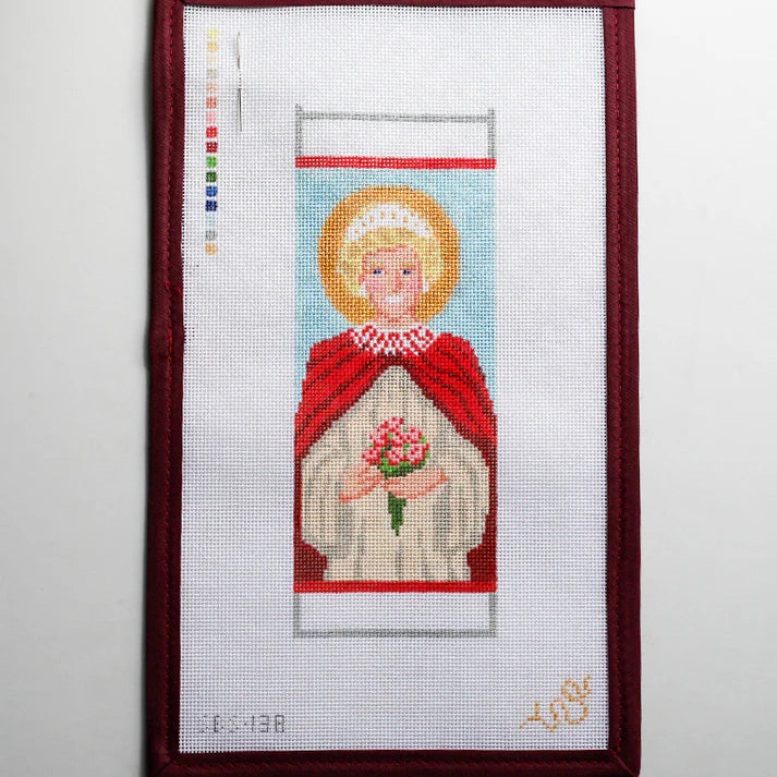 Spellbound Stitchery Saint Diana Needlepoint Canvas