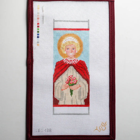 Spellbound Stitchery Saint Diana Needlepoint Canvas