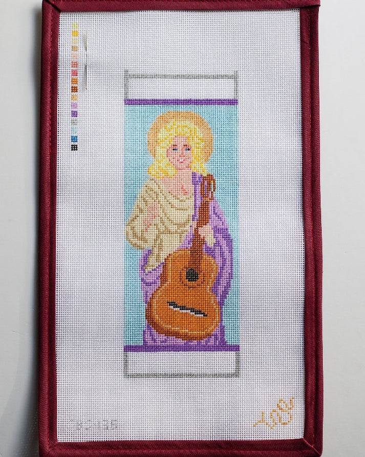 Spellbound Stitchery Saint Dolly Needlepoint Canvas