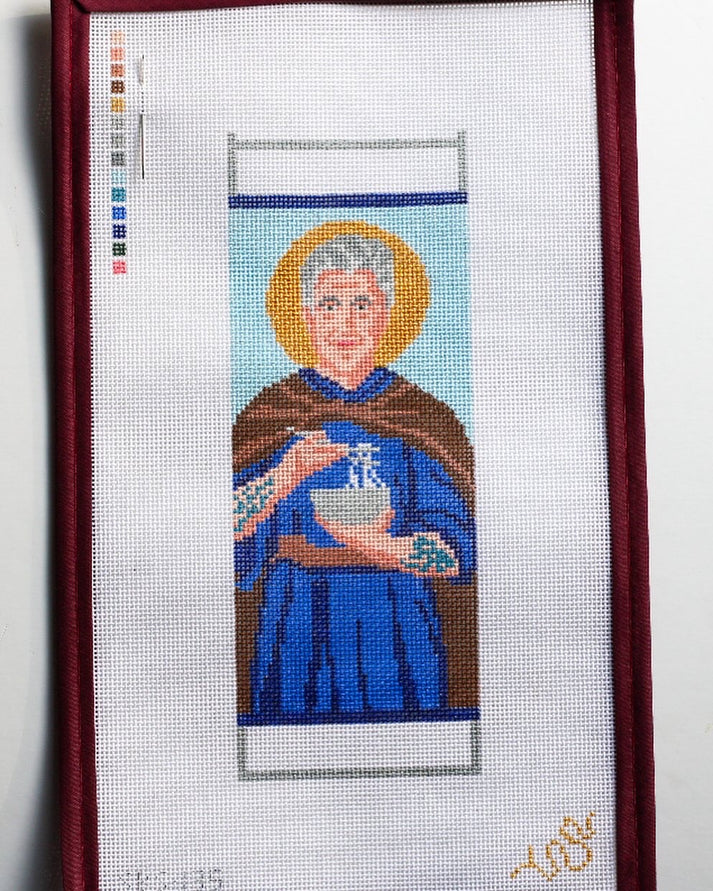 Spellbound Stitchery Saint Tony Needlepoint Canvas