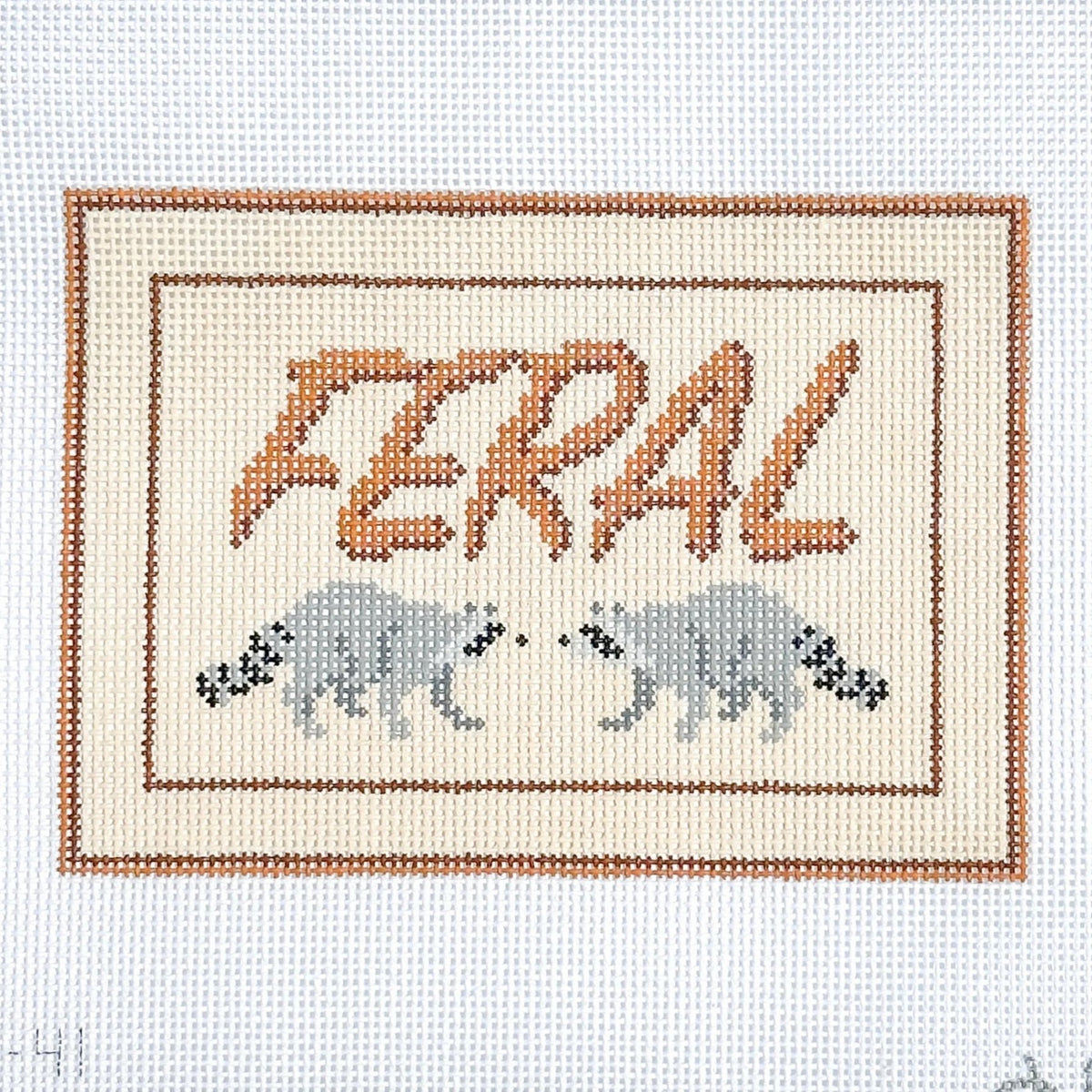 Spellbound Stitchery Feral Needlepoint Canvas