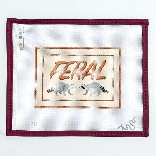 Spellbound Stitchery Feral Needlepoint Canvas