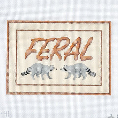 Spellbound Stitchery Feral Needlepoint Canvas