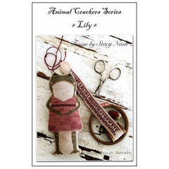 Stacy Nash Designs Animal Crackers Series Lily Cross Stitch Pattern