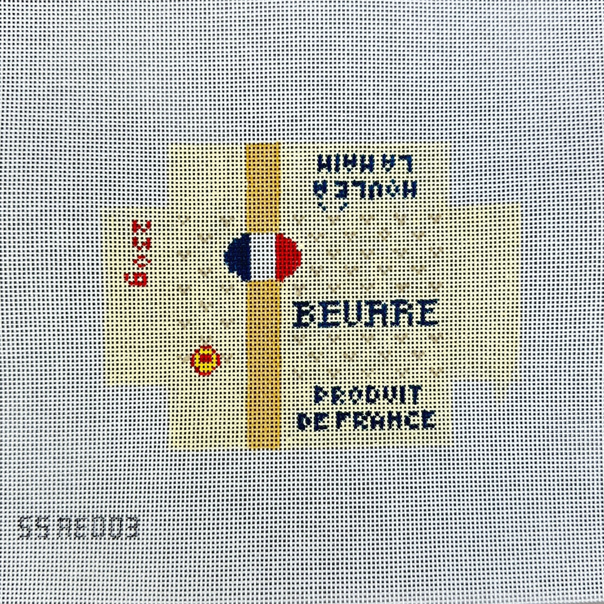 Stitch Style 3D French Butter Needlepoint Canvas