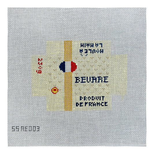 Stitch Style Alli Eagan Designs 3D French Butter Needlepoint Canvas
