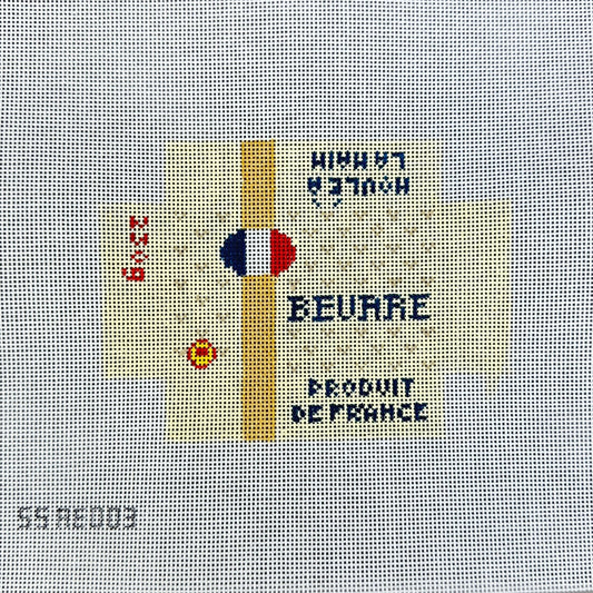 Stitch Style 3D French Butter Needlepoint Canvas