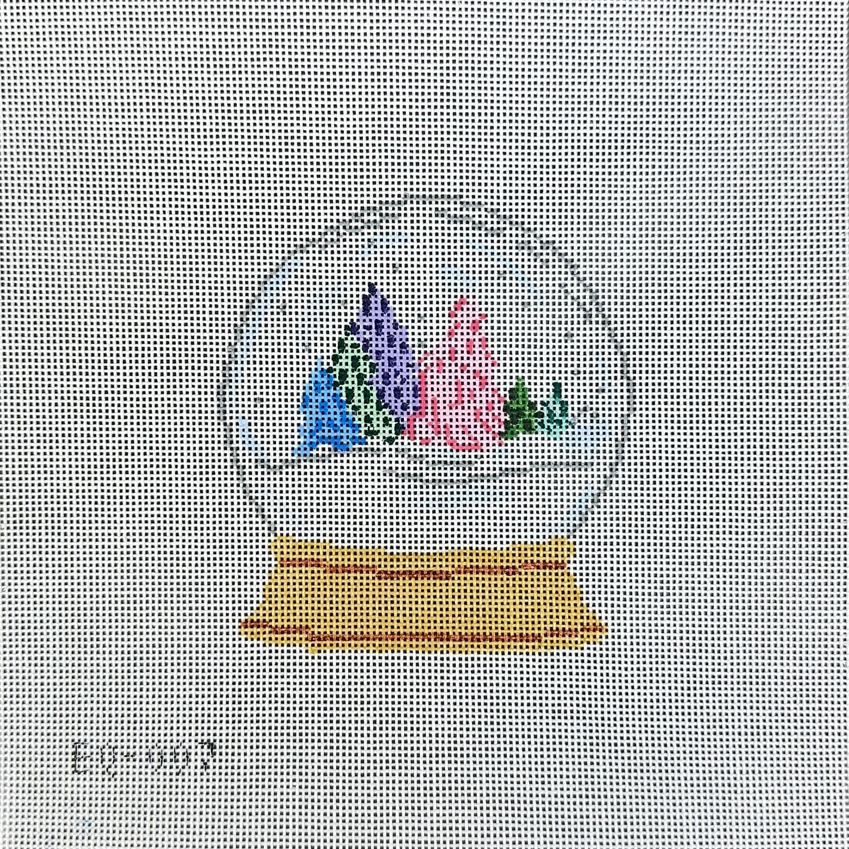 Stitch Style Emily Quigley: Snow Globe Needlepoint Canvas
