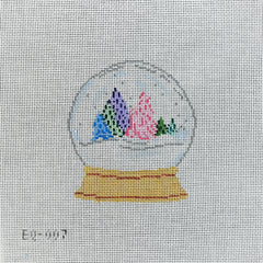 Stitch Style Emily Quigley: Snow Globe Needlepoint Canvas