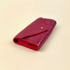 Studio Lowen Leather Needle and Notions Case - Metallic Rose