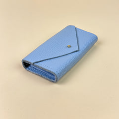 Studio Lowen Leather Needle and Notions Case - Powder Blue