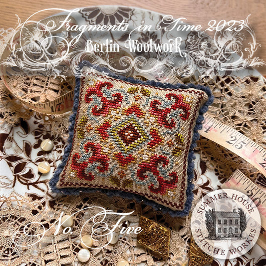 Summer House Stitche Workes Fragments in Time 2023 Part 5 Cross Stitch Pattern