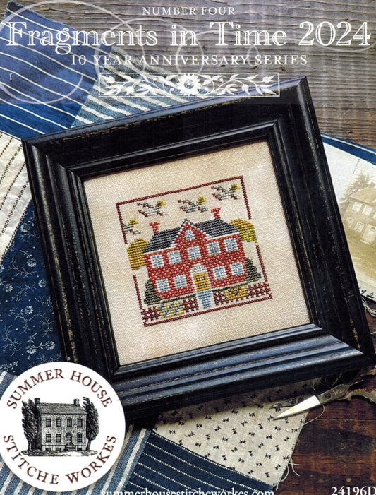 Summer House Stitche Workes Fragments in Time 2024 #4 Cross Stitch Pattern