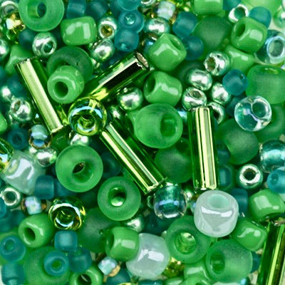 Sundance Designs Color Vibe Bead Mix - 010 India Green