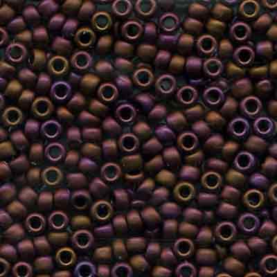 Sundance Designs Seed Bead Size 11 - F460A Flat Cinnamon