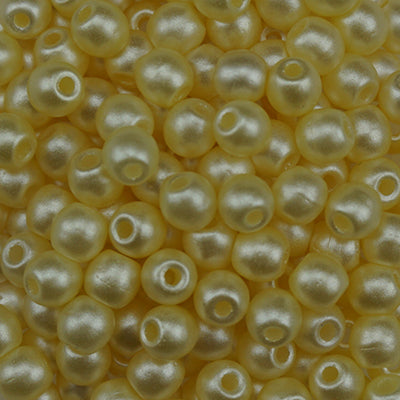 Sundance Designs Glass Pearls 3mm - P101 Cream