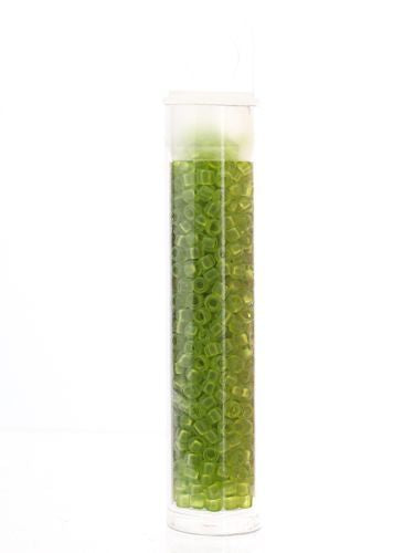 Sundance Designs Seed Bead Size 14/15 - F143B Flat Lime