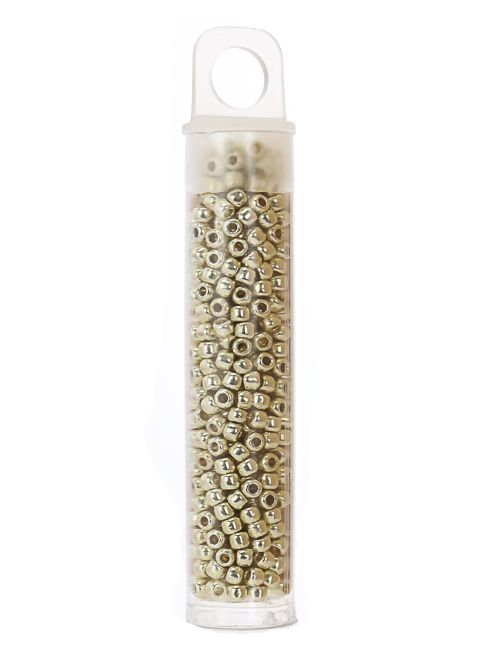 Sundance Designs Seed Bead Size 11 - 470 Galvanized Silver Gold
