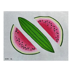 Susan Roberts Needlepoint Barbara Eyre 3D Watermelon Needlepoint Canvas