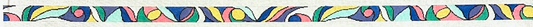 Susan Roberts Needlepoint Curves and Circles Belt Needlepoint Canvas