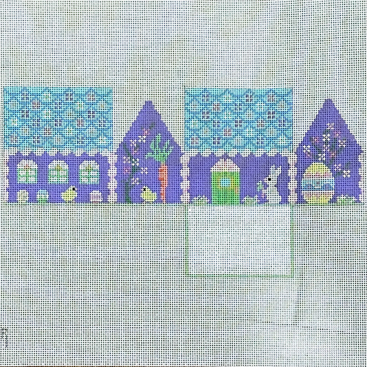 Susan Roberts Needlepoint Easter Mini House Needlepoint Canvas