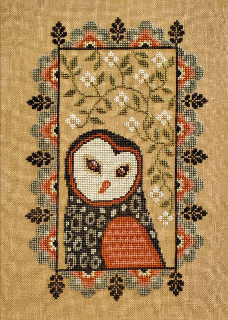The Artsy Housewife Flora Cross Stitch Pattern